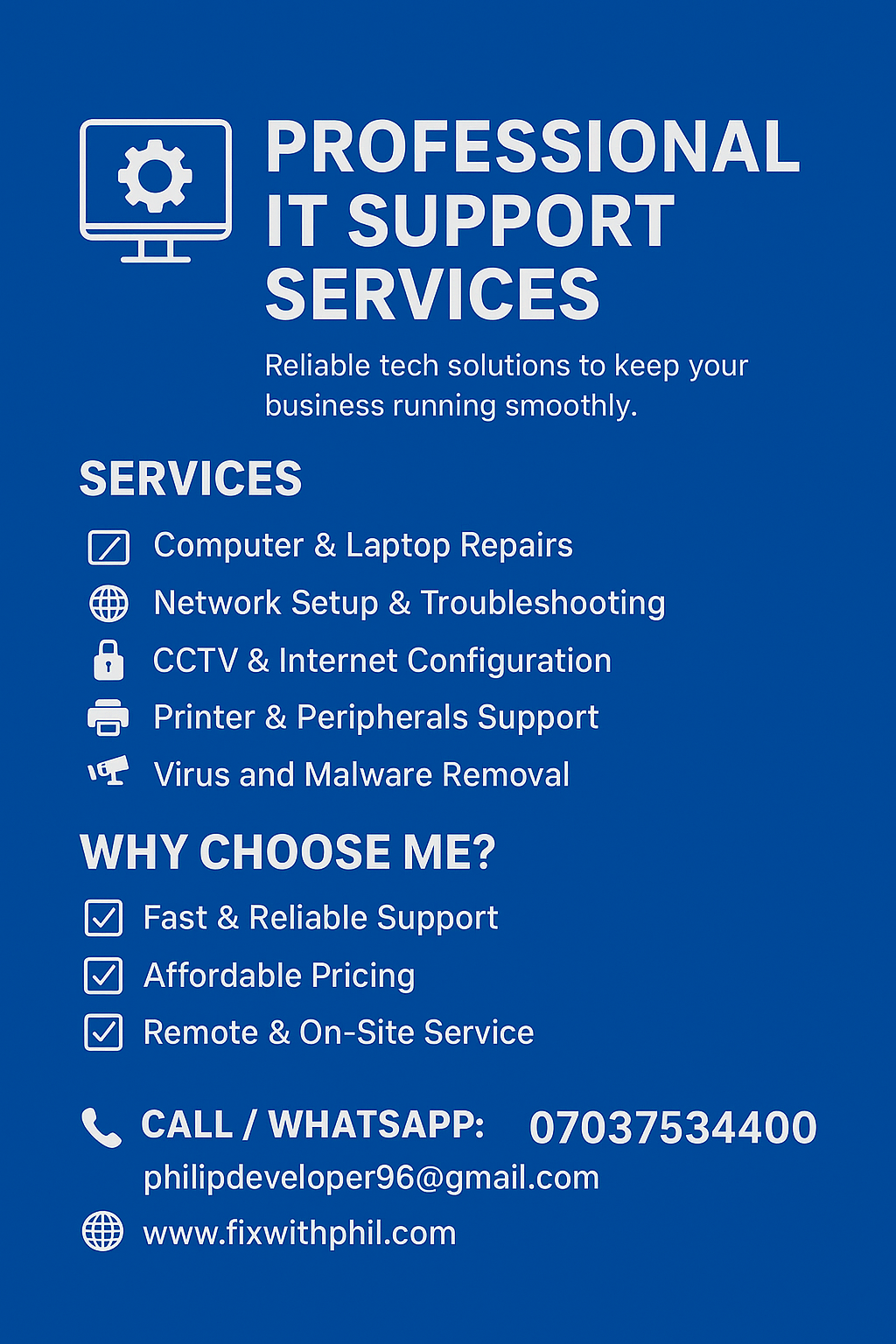 Website Design Advert 2